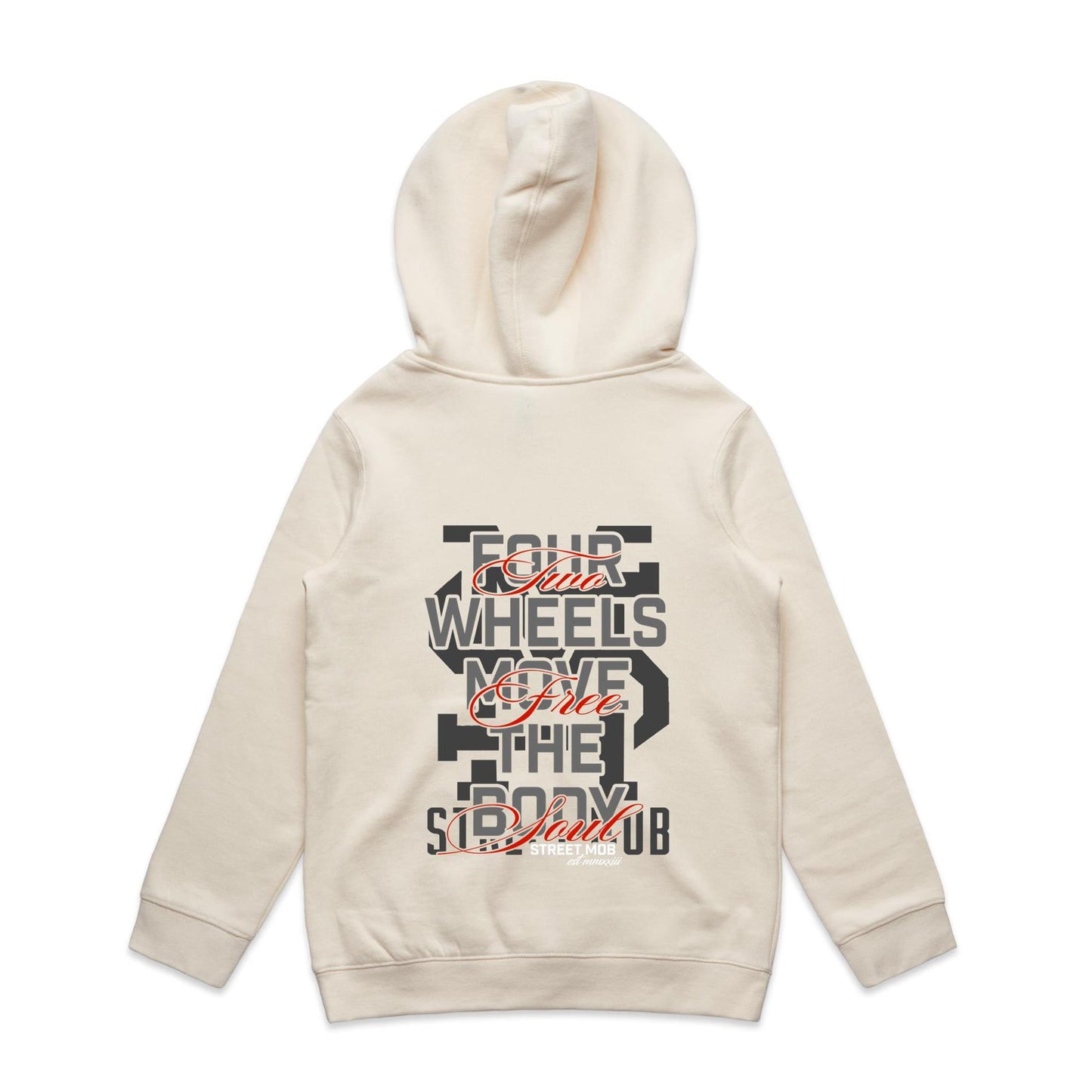 2 WHEELS ONE LOVE - Youth Supply Hood