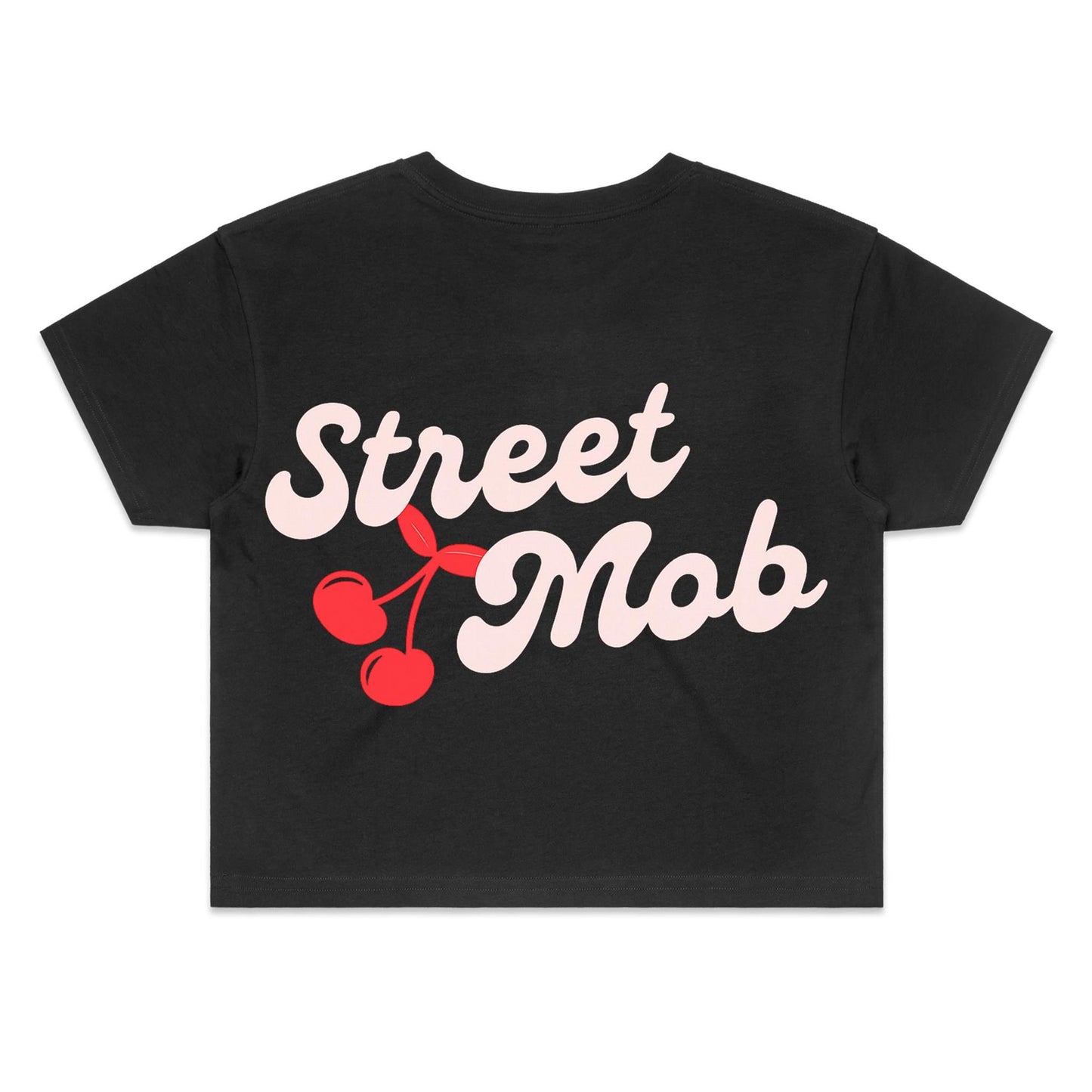 Cherry Drop - Women's Crop Tee
