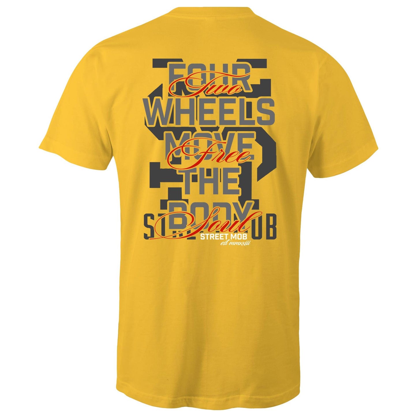 2 WHEELS ONE LOVE - Mens T-Shirt