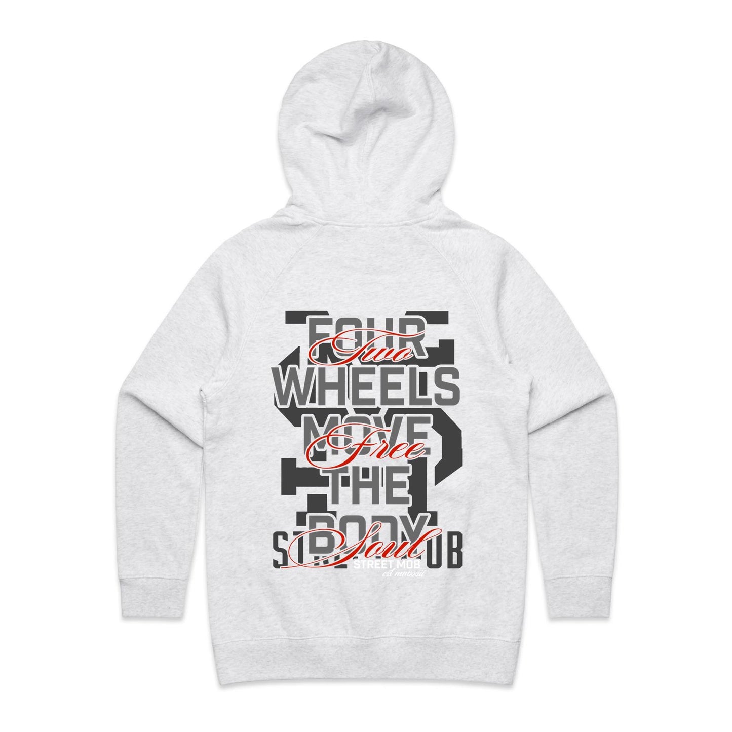 2 WHEELS ONE LOVE - Women's Supply Hood
