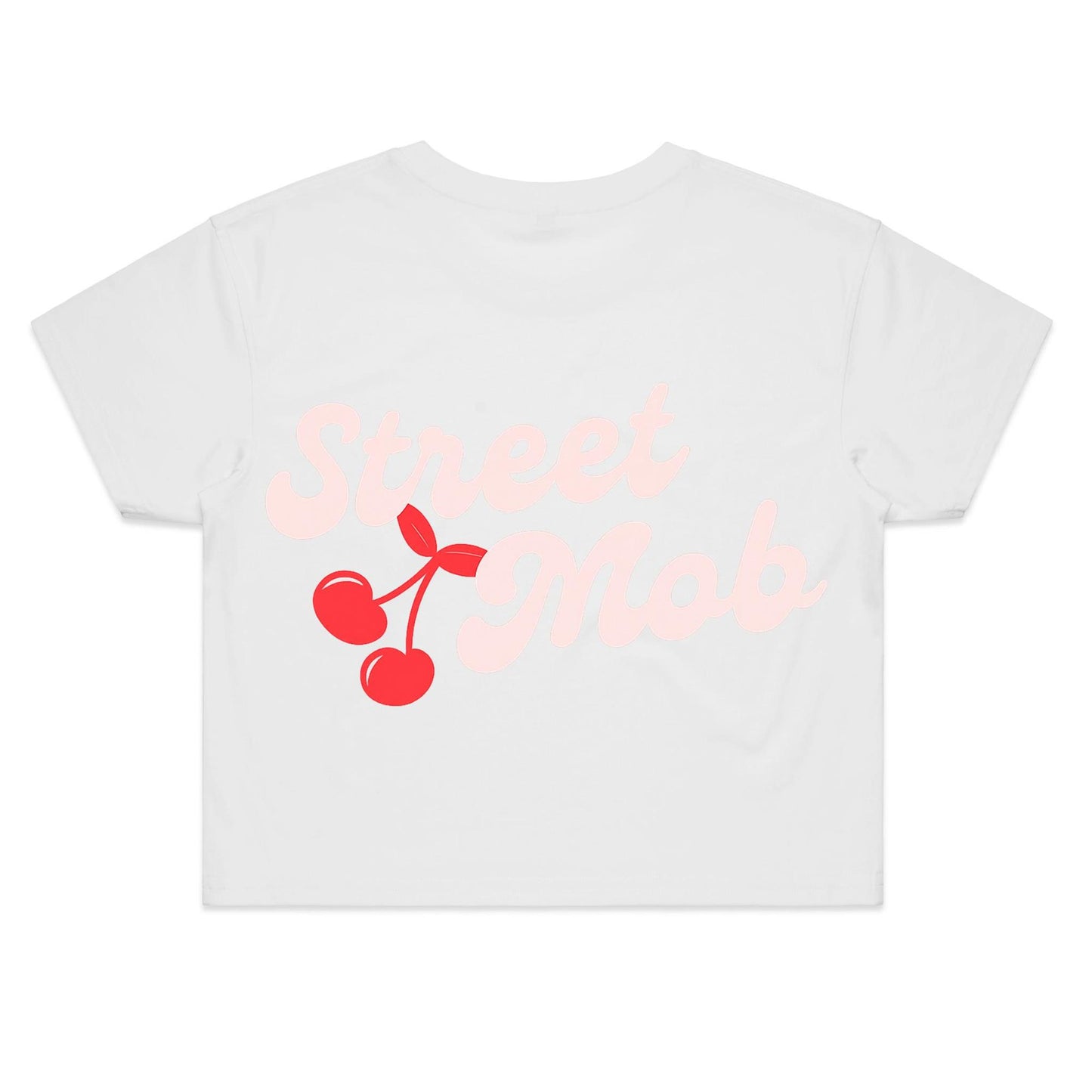 Cherry Drop - Women's Crop Tee