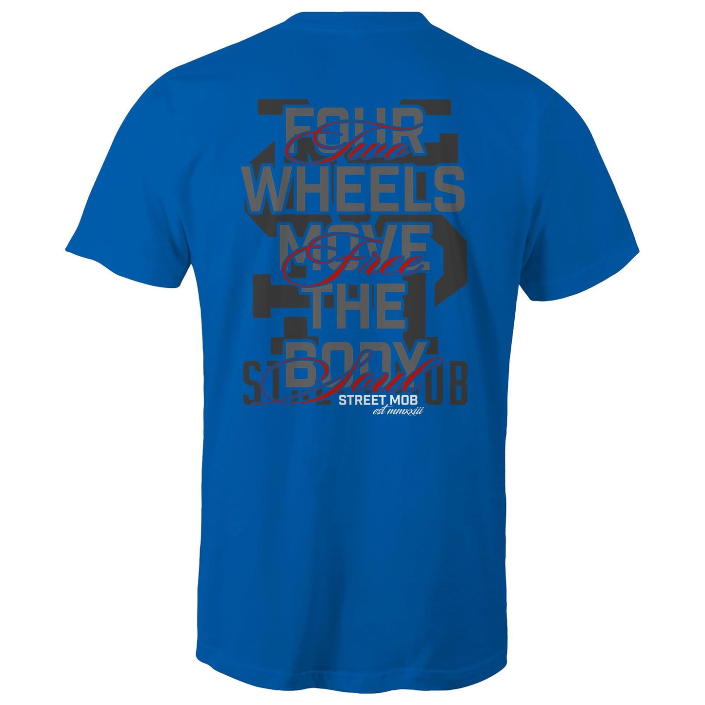 2 WHEELS ONE LOVE - Mens T-Shirt