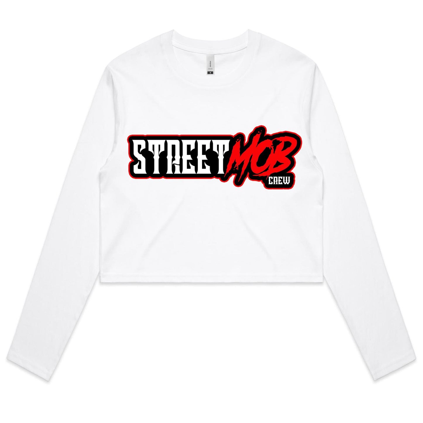 2 WHEELS ONE LOVE - Women's Long Sleeve Crop Tee