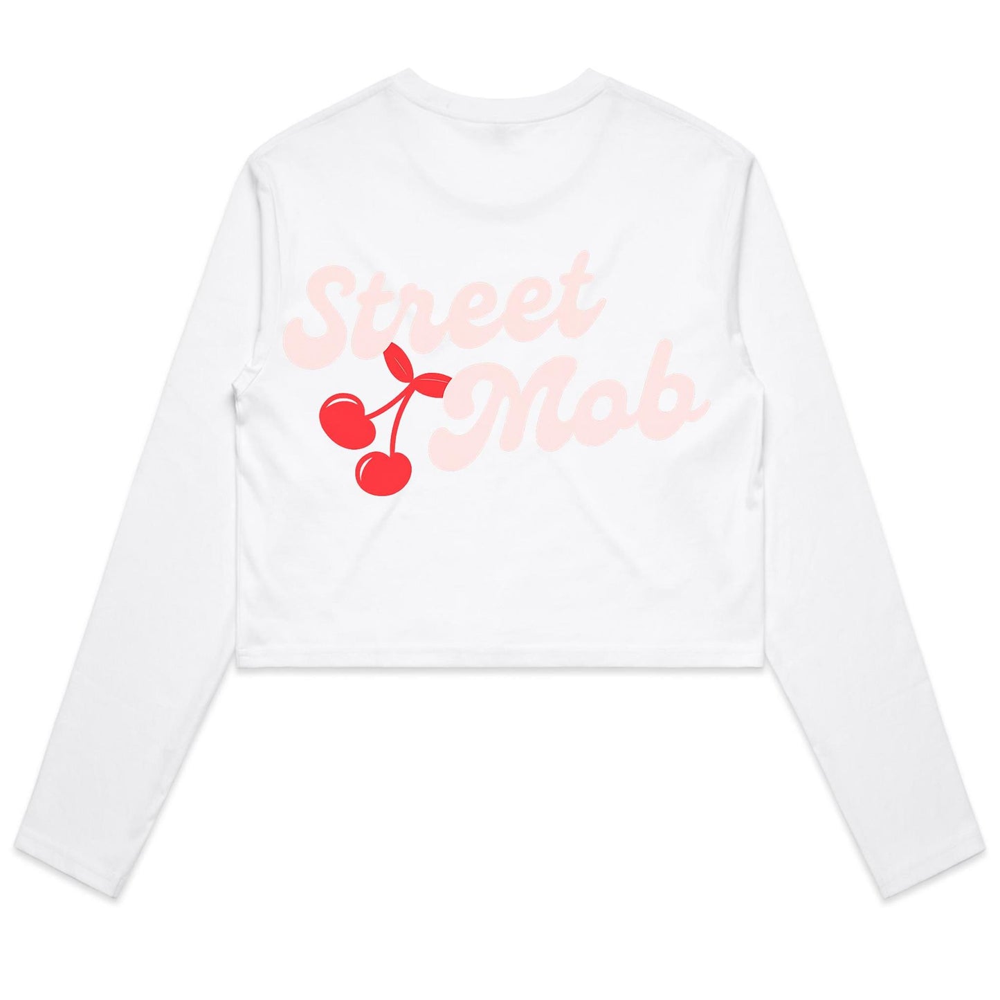 Cherry Drop - Women's Long Sleeve Crop Tee