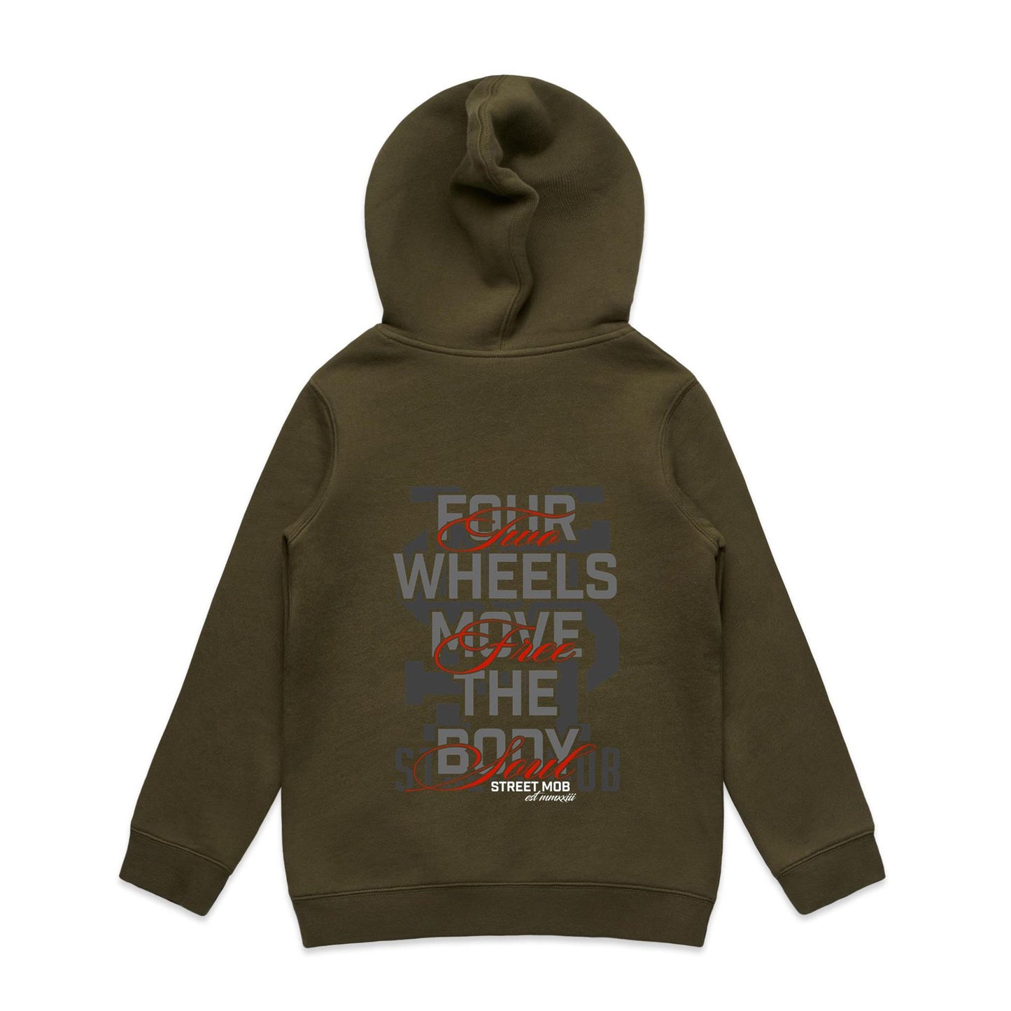 2 WHEELS ONE LOVE - Youth Supply Hood