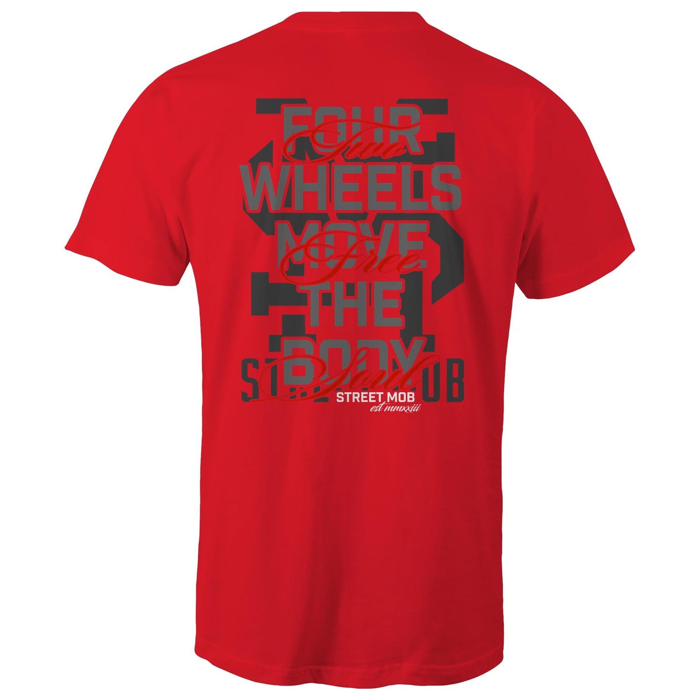 2 WHEELS ONE LOVE - Mens T-Shirt