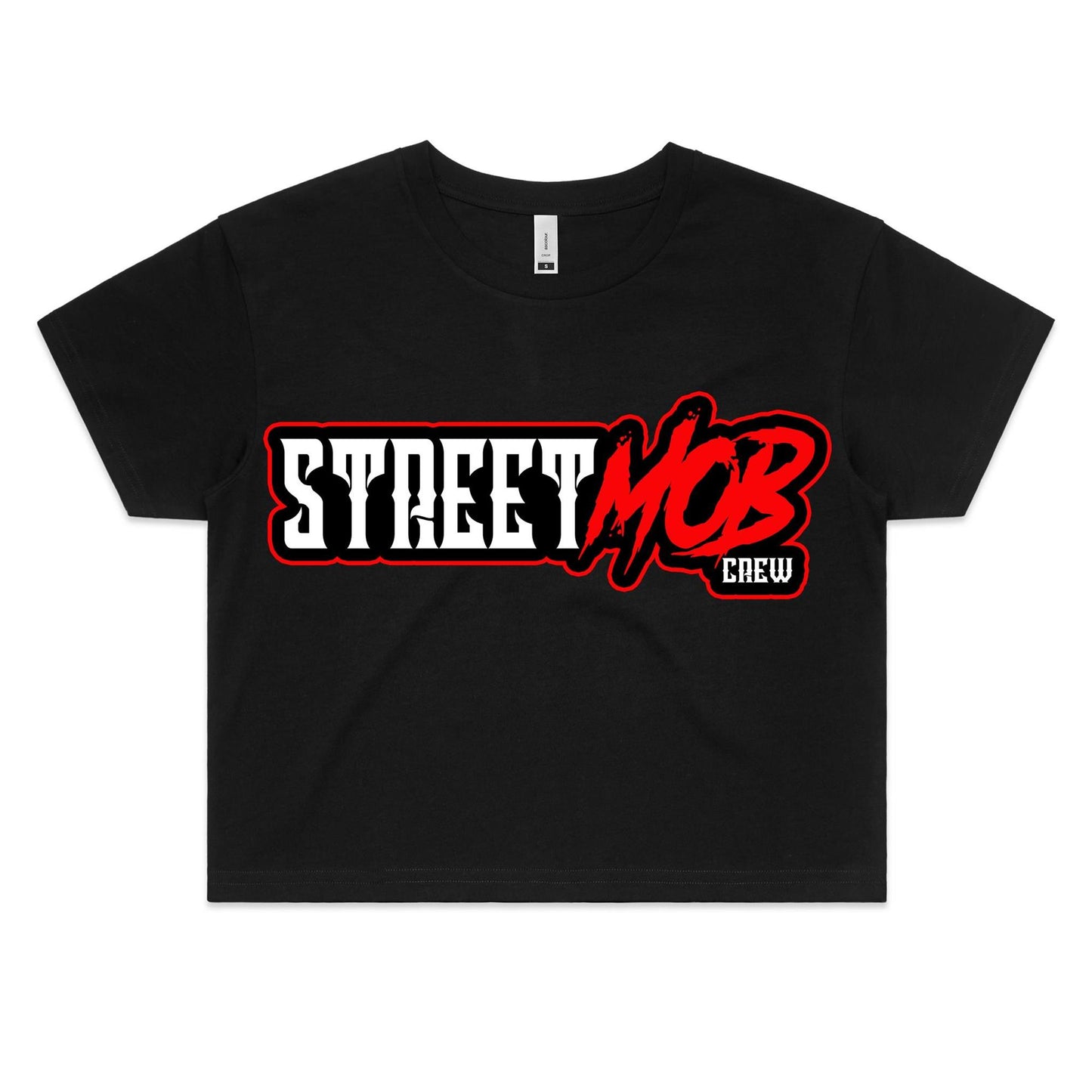 2 WHEELS ONE LOVE - Women's Crop Tee