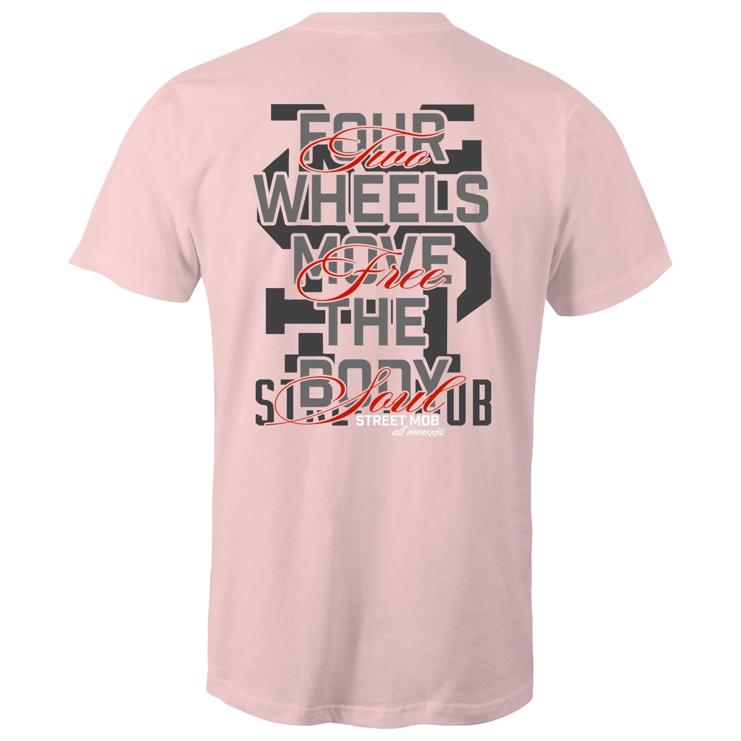2 WHEELS ONE LOVE - Mens T-Shirt