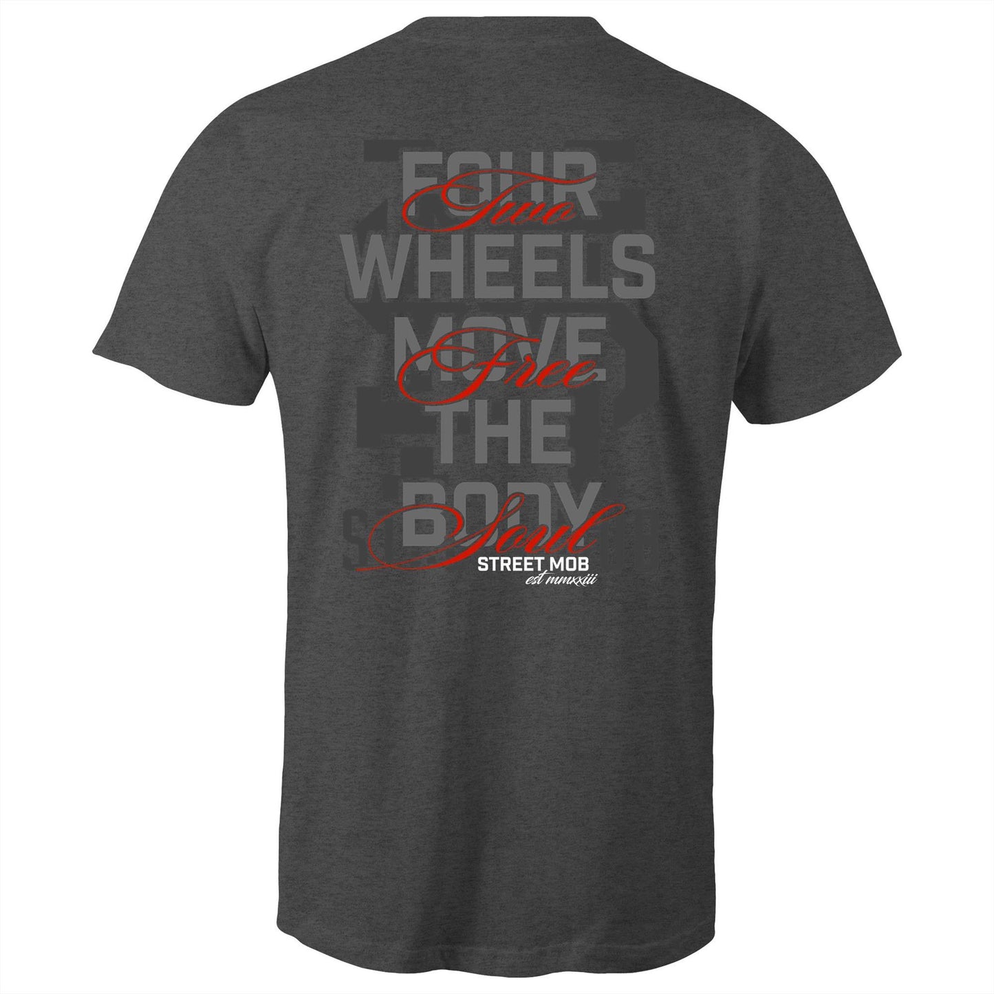 2 WHEELS ONE LOVE - Mens T-Shirt