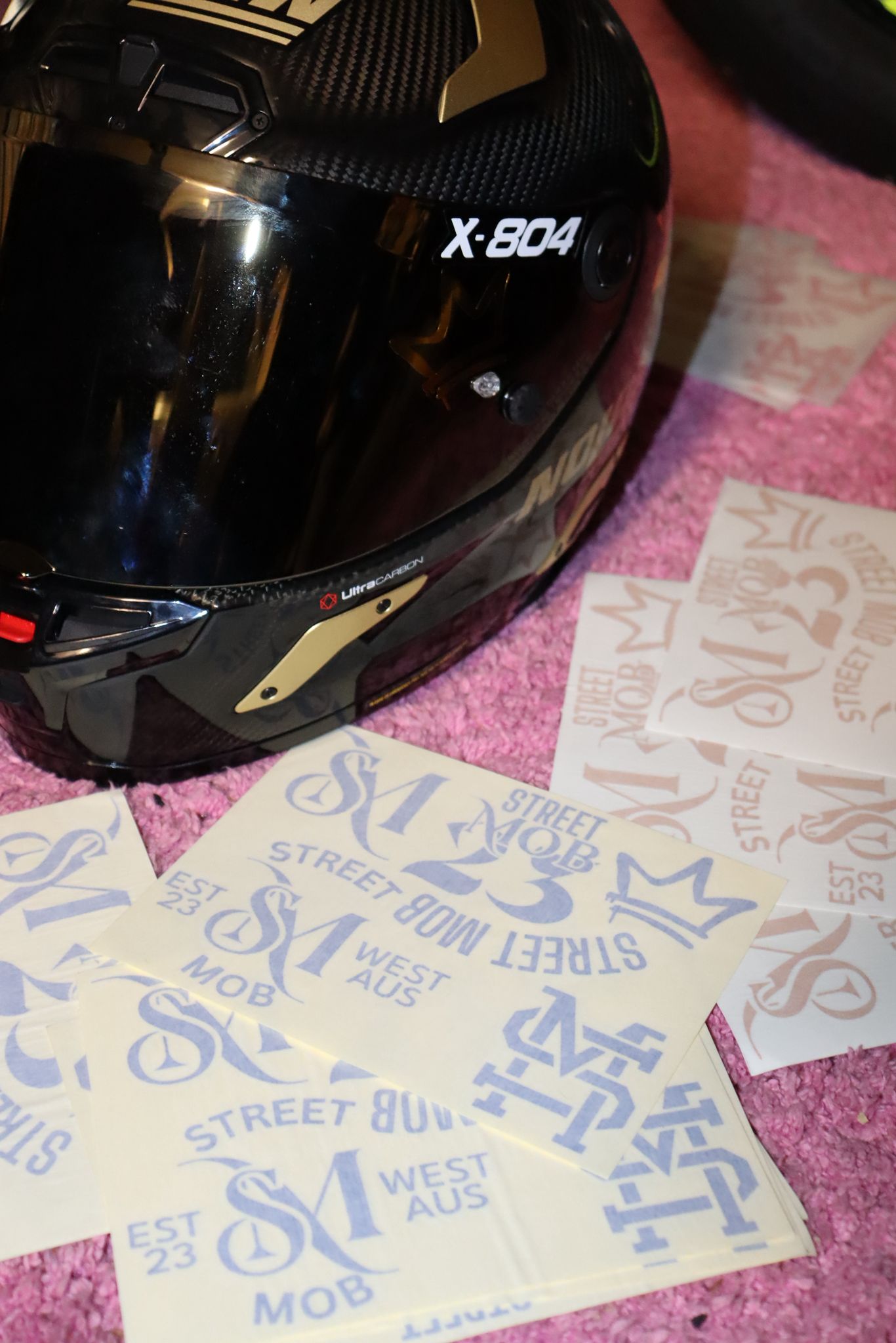 Helmet sticker  kit