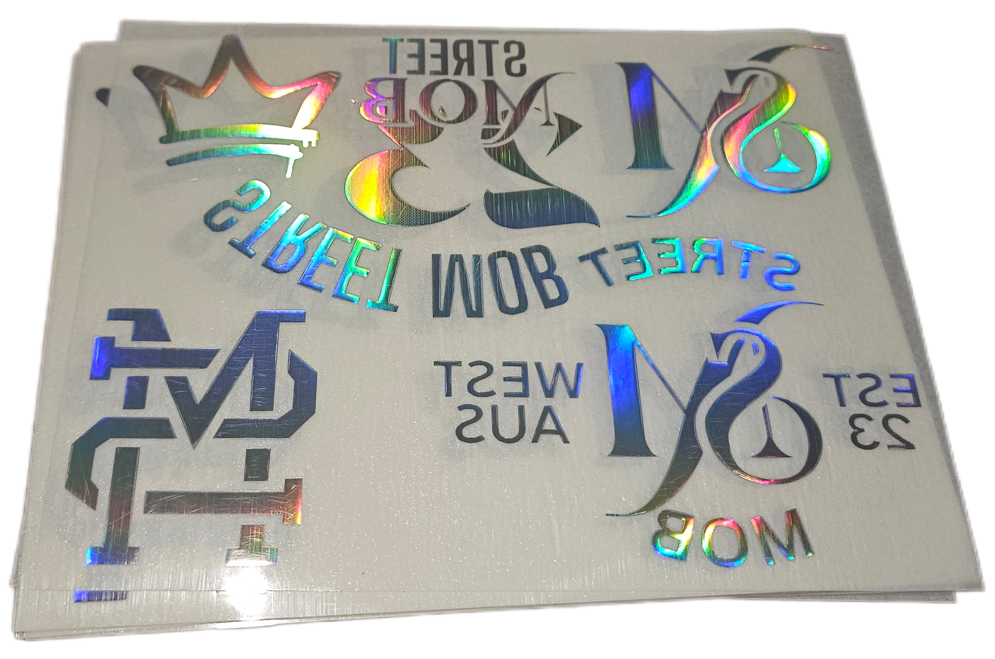 Helmet sticker kit
