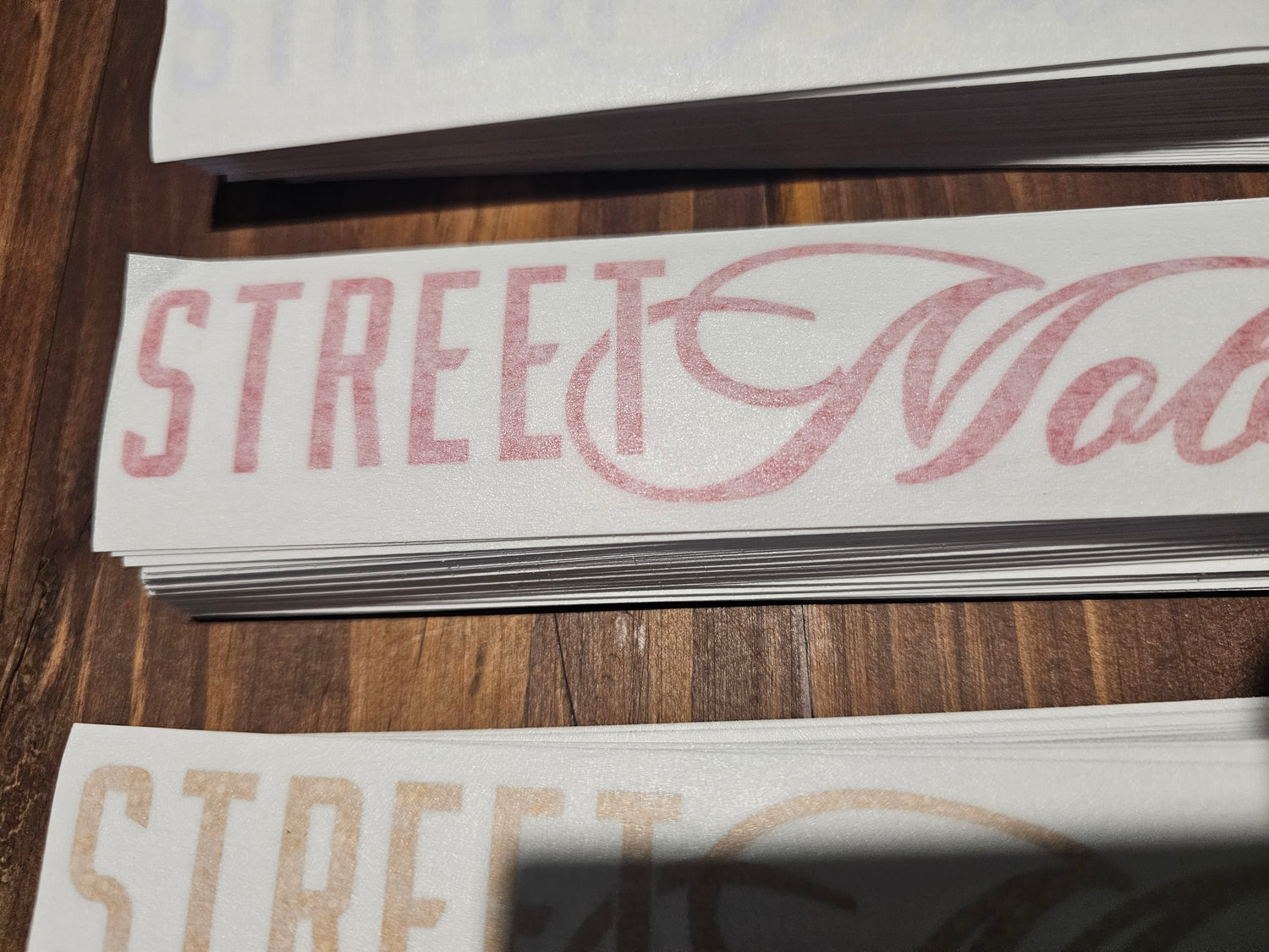 Cursive Mob sticker