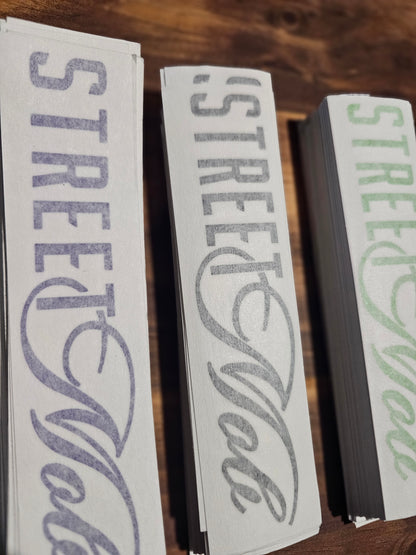 Cursive Mob sticker