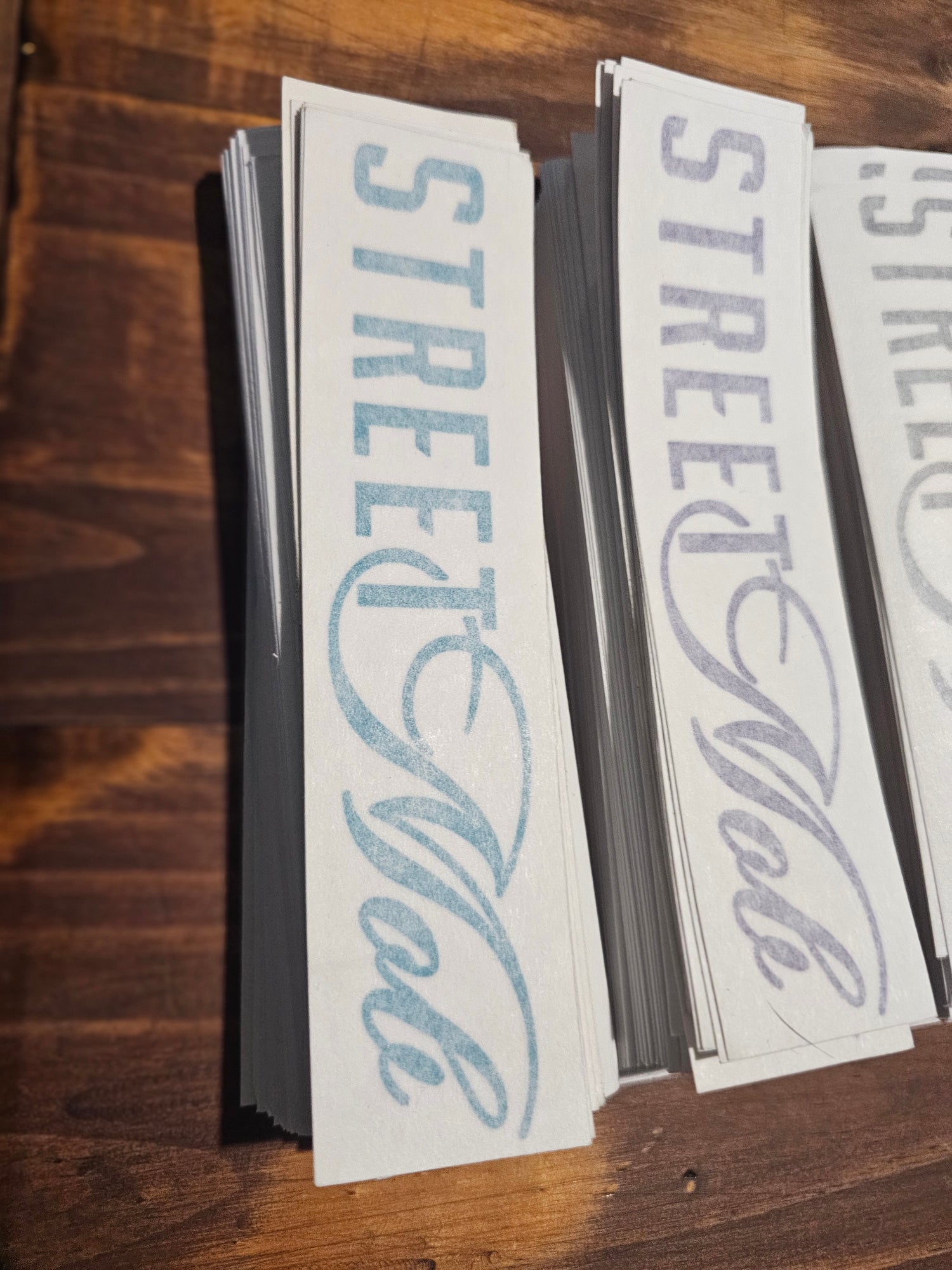 Cursive Mob sticker