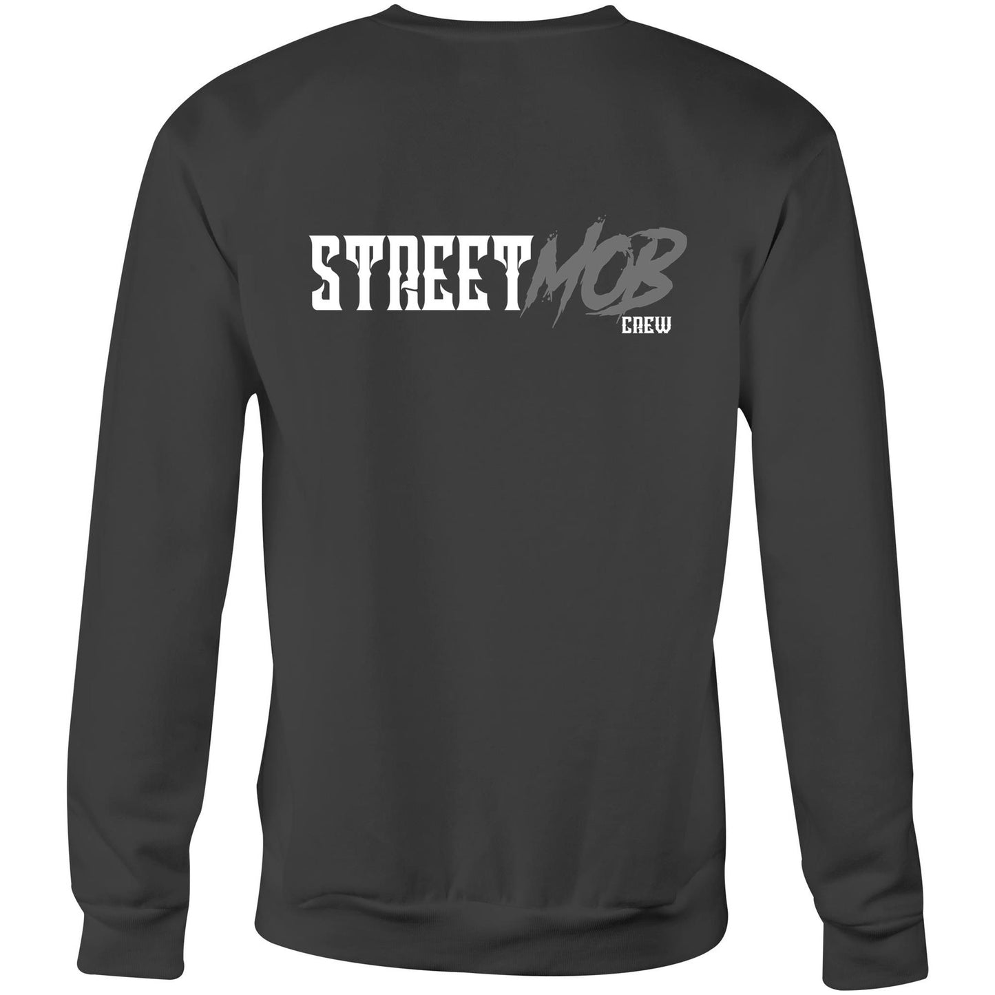 SM 2.0 Grey/White - Crew Sweatshirt