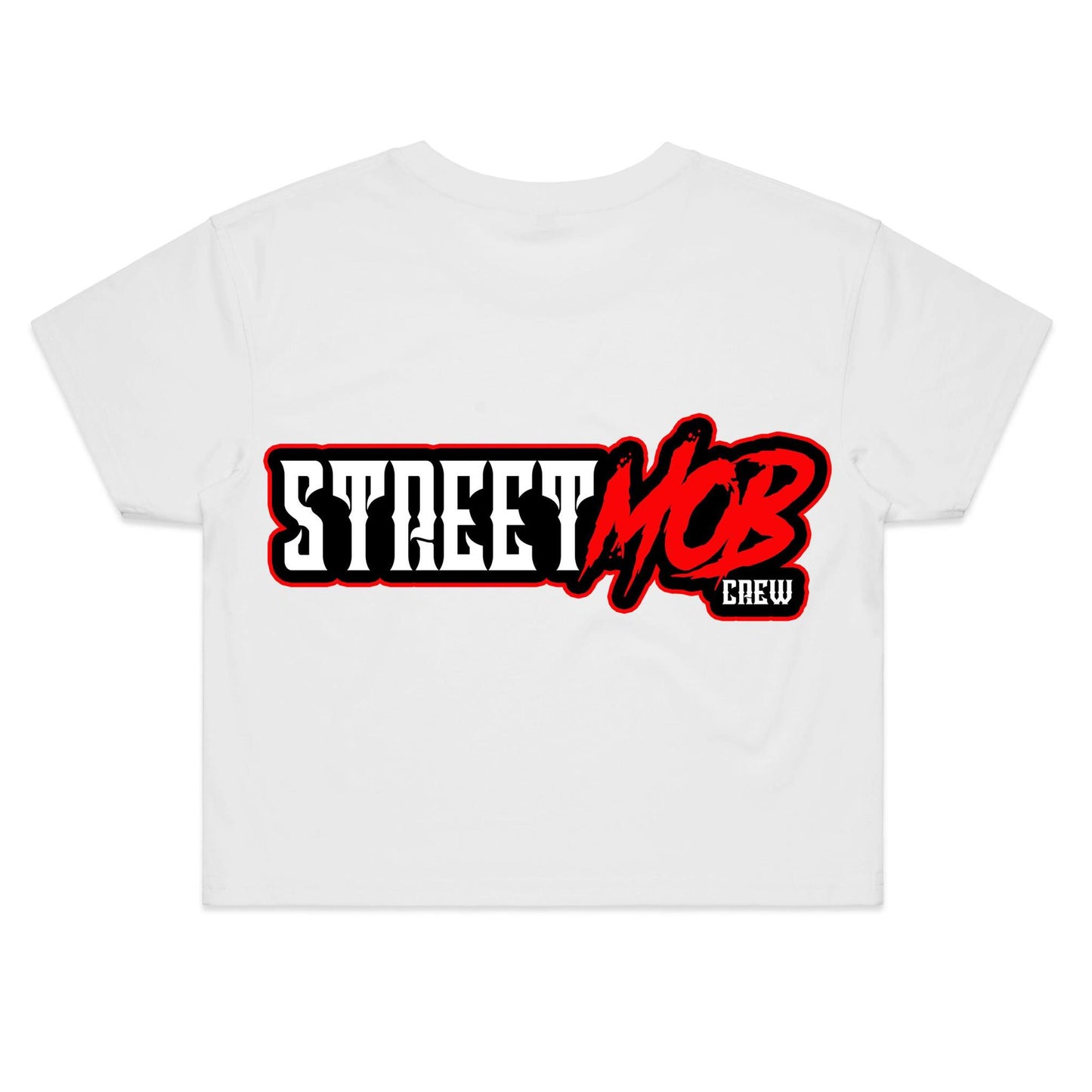 SM 2.0 Red - Women's Crop Tee