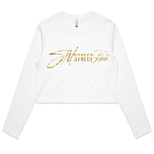 OG Street - Women's Long Sleeve Crop Tee