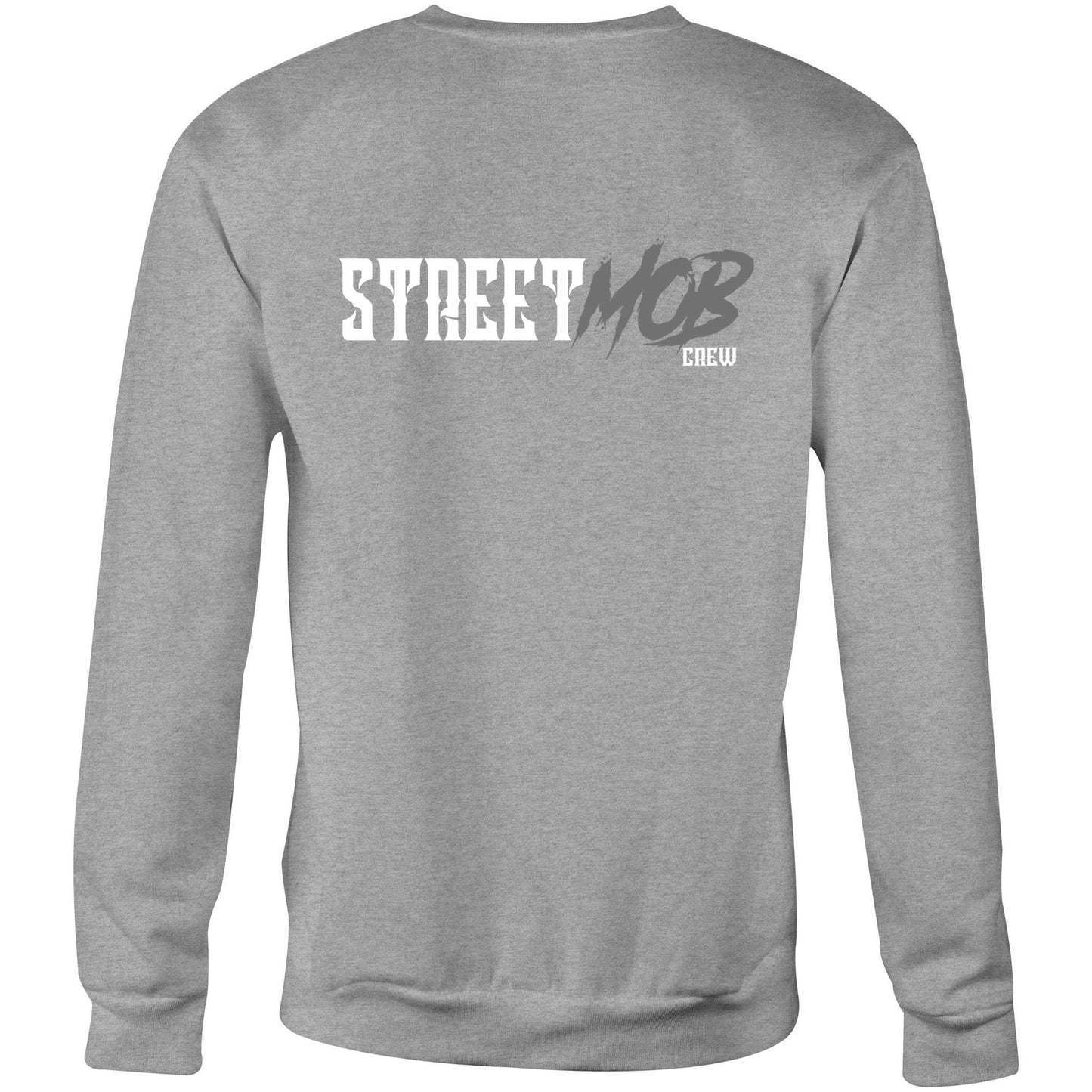 SM 2.0 Grey/White - Crew Sweatshirt