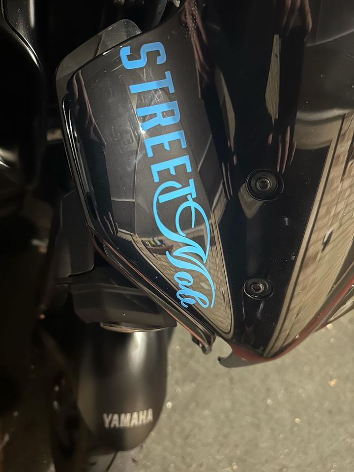 Cursive Mob sticker