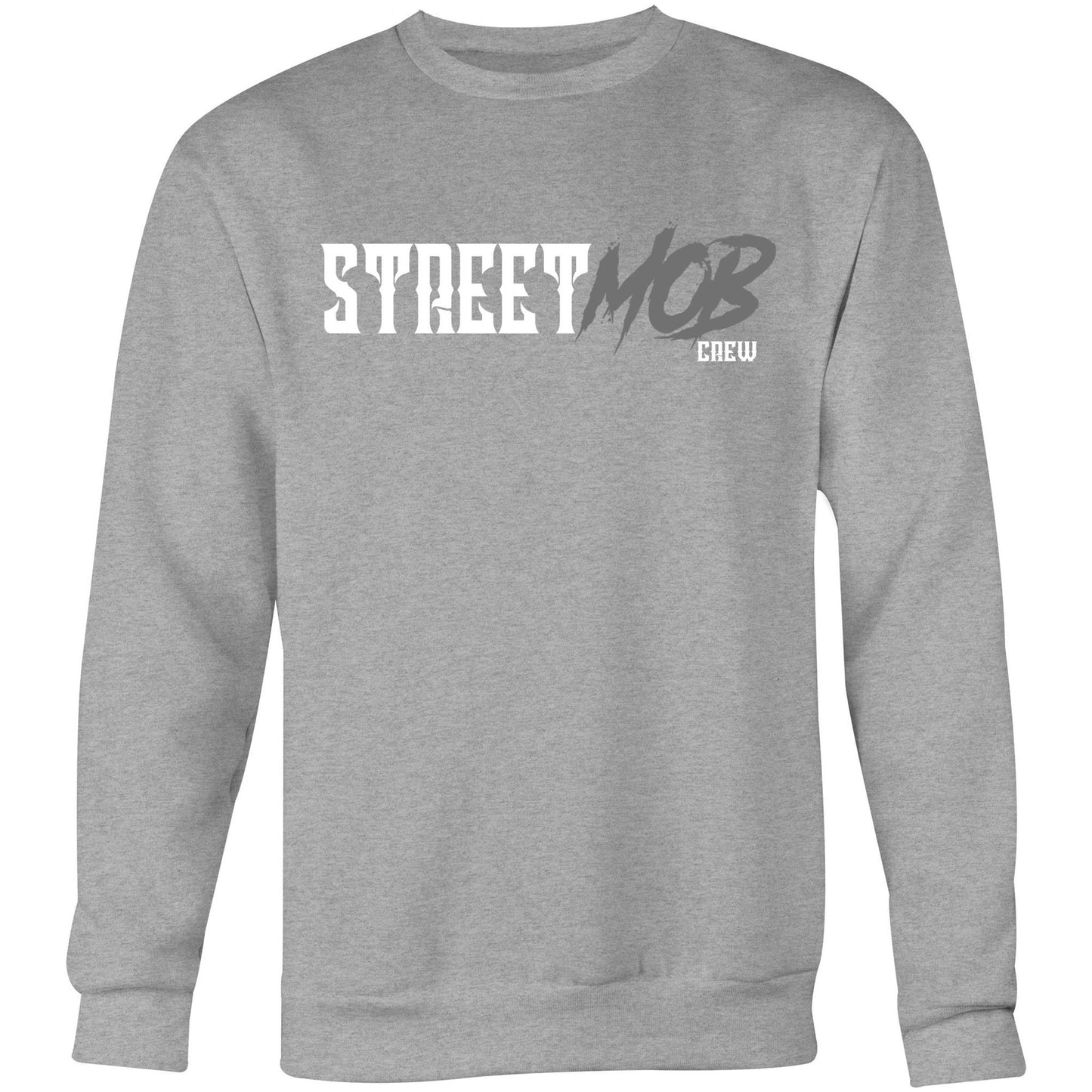 SM 2.0 Grey/White - Crew Sweatshirt