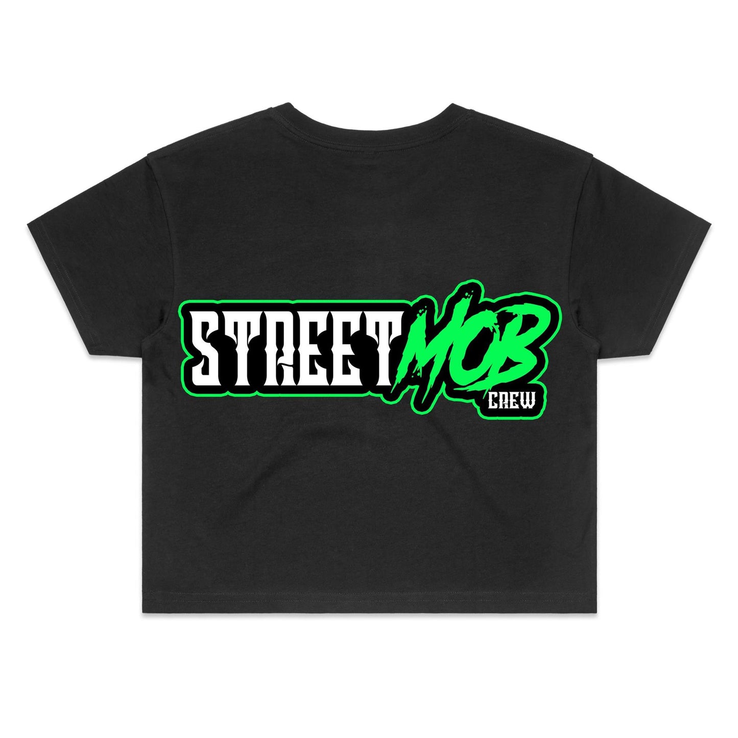 SM 2.0 Green - Women's Crop Tee