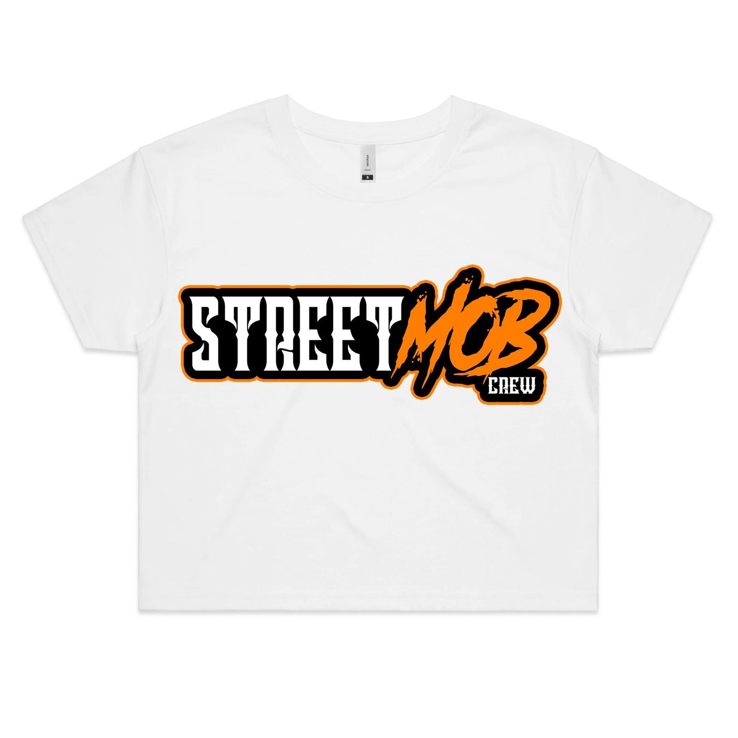 SM 2.0 Orange - Women's Crop Tee