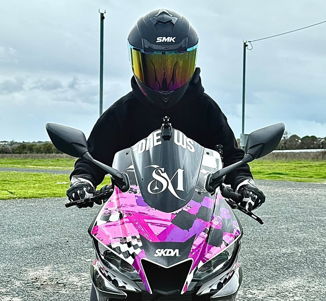 VIP Bike Screen Stickers