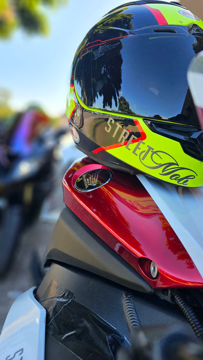 Cursive Mob sticker