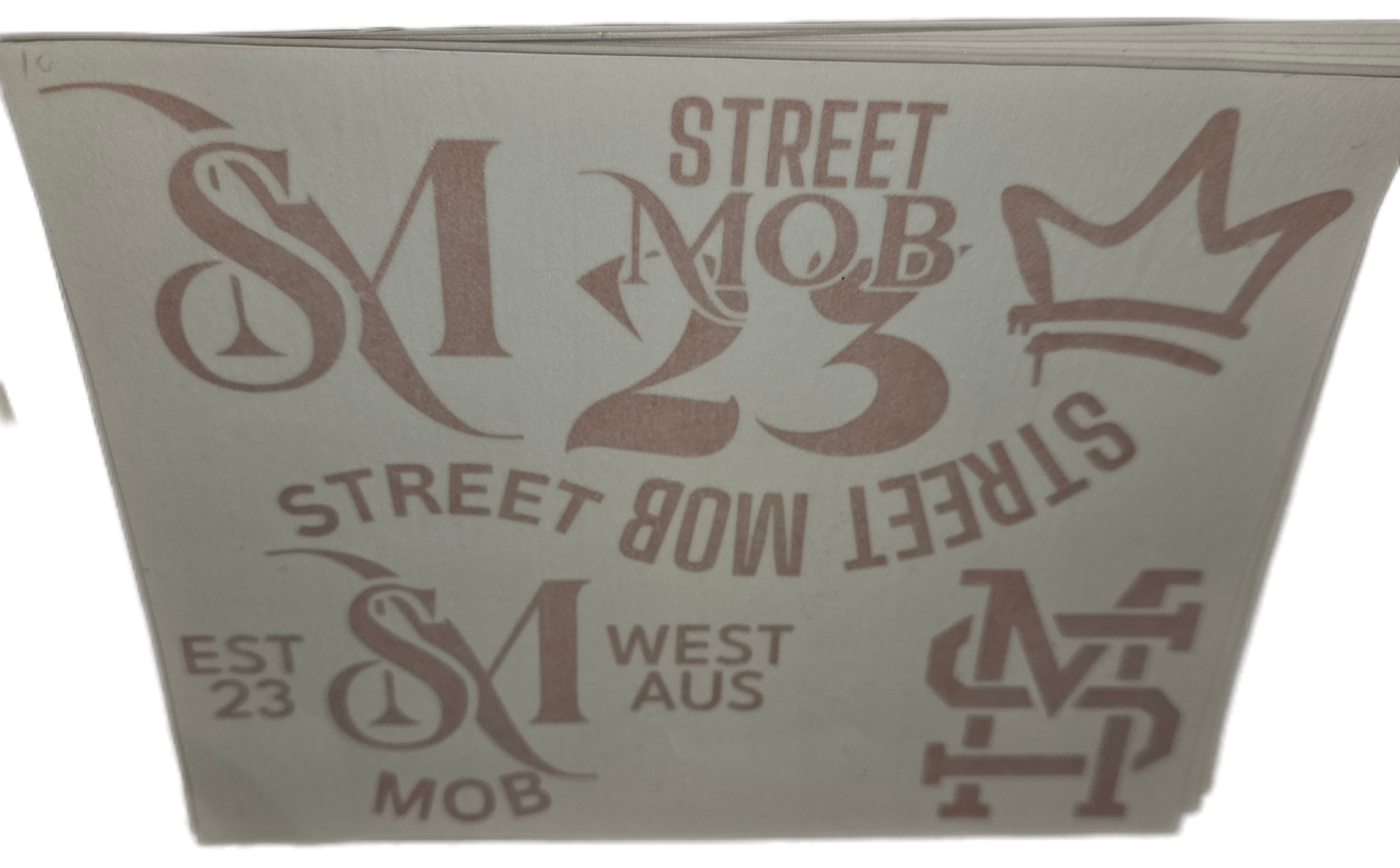 Helmet sticker  kit