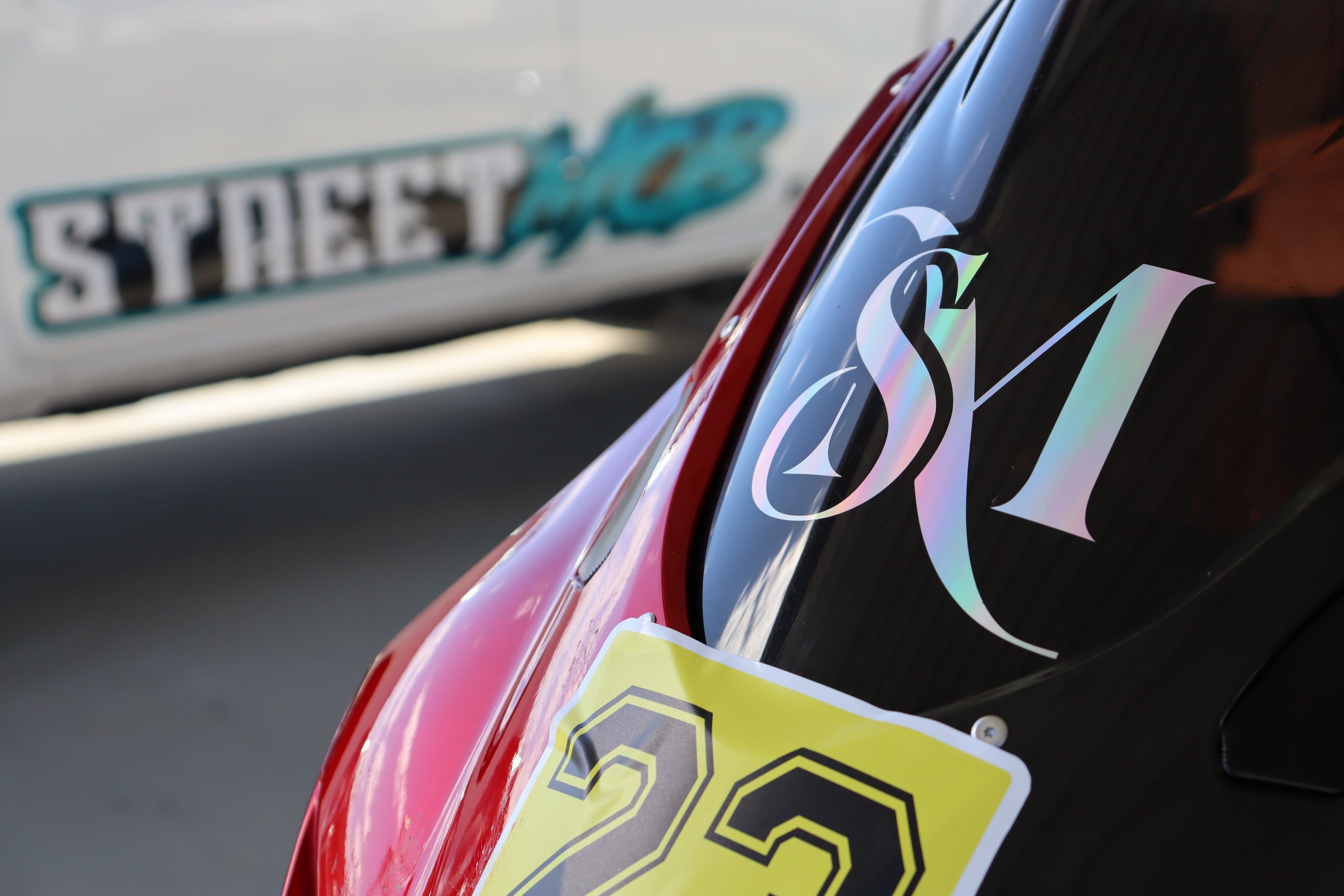 VIP Bike Screen Stickers