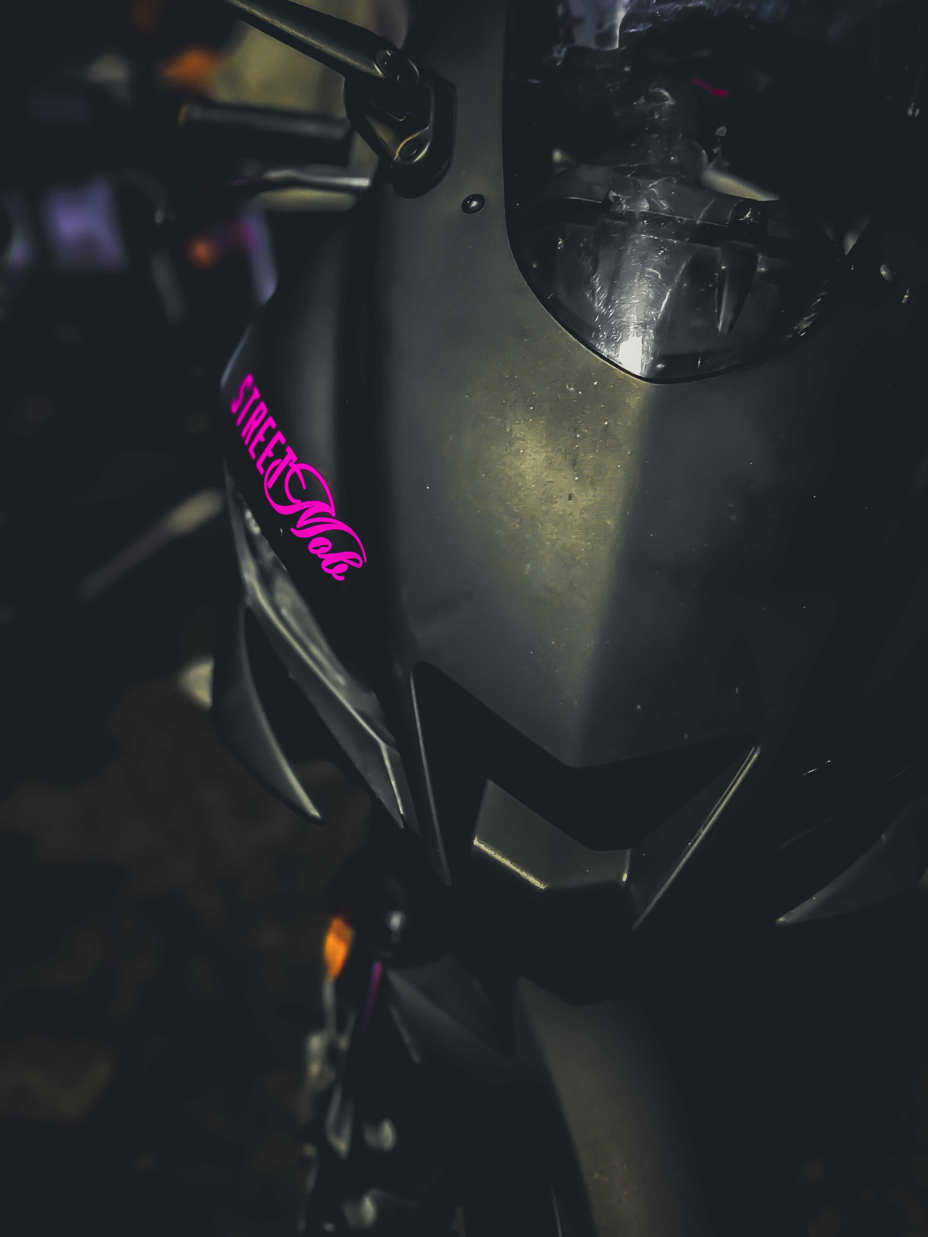 Cursive Mob sticker