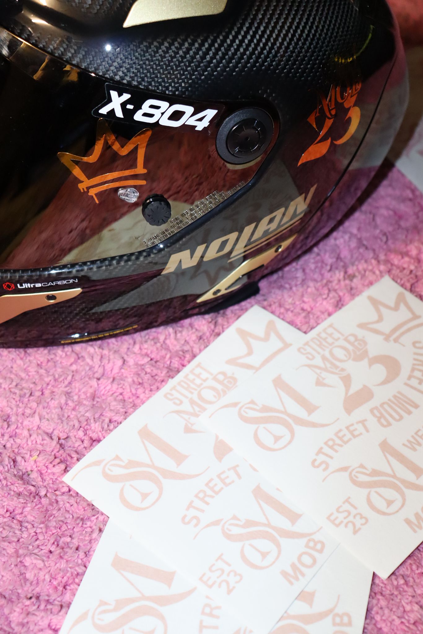 Helmet sticker  kit