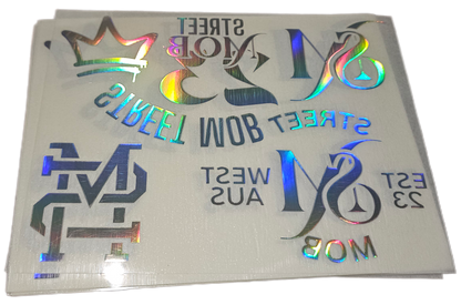 Helmet sticker  kit