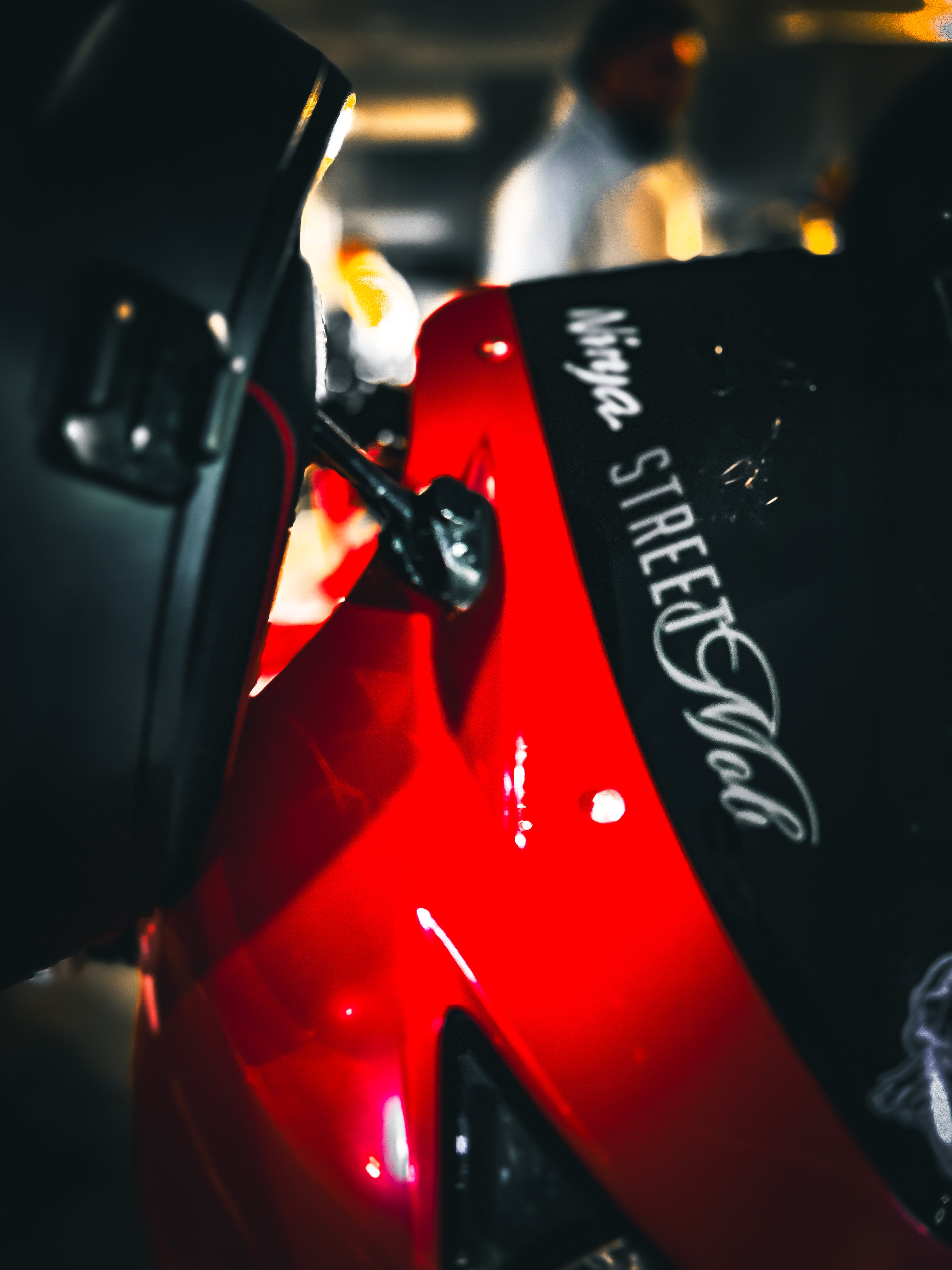Cursive Mob sticker